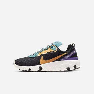 Pantofi Casual Nike Renew Element 55 PRM Fete Negrii Turcoaz Violet | AQFL-67215